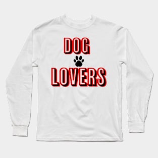 DOG LOVERS Long Sleeve T-Shirt